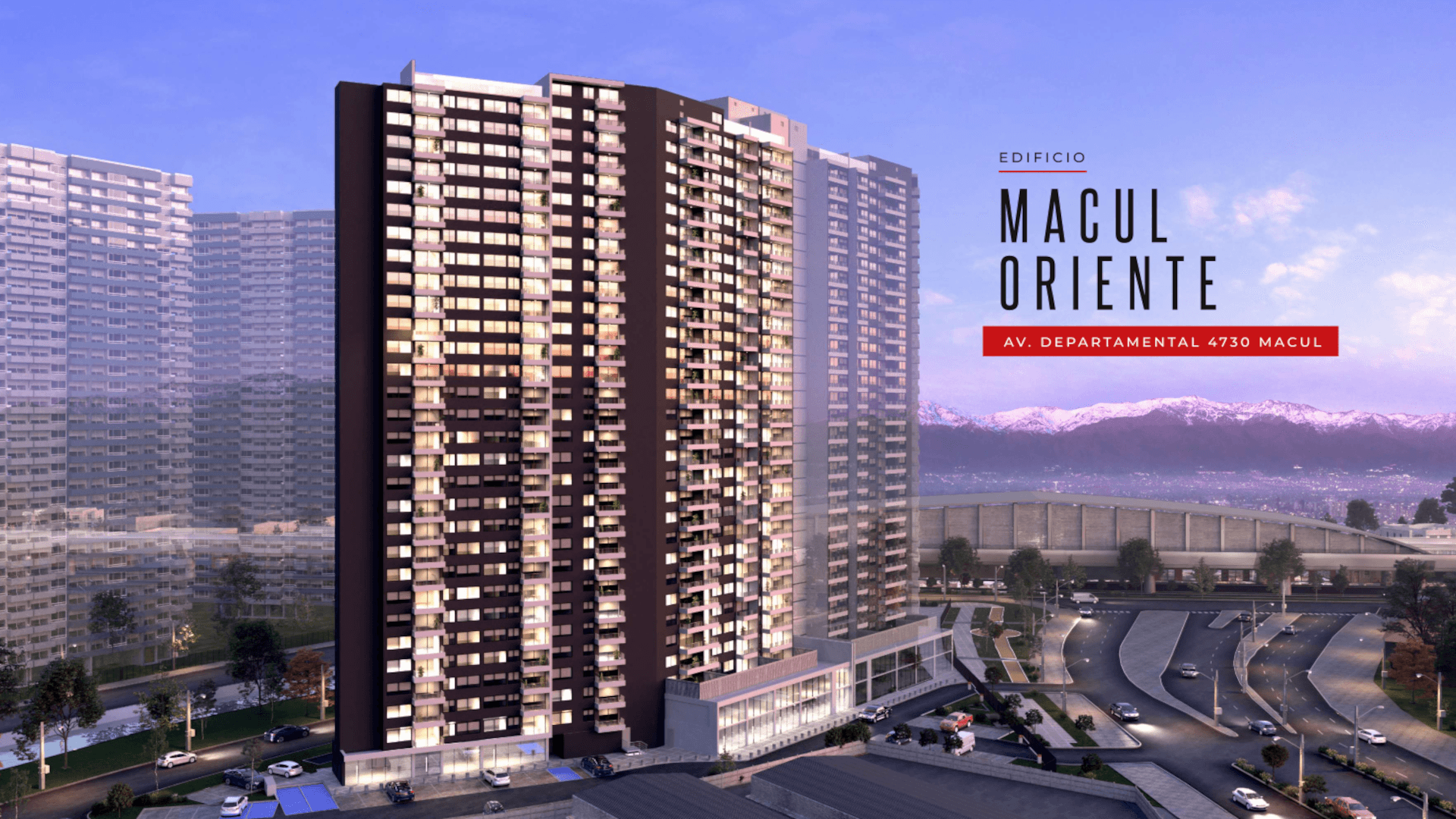 Departamento en Macul — Macul Oriente 2, UF 2.751–4.289
