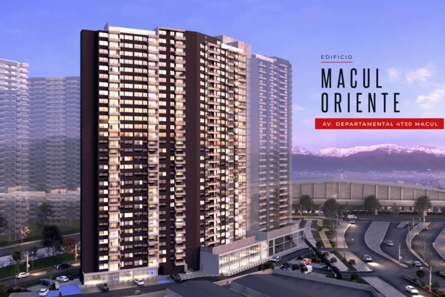 Departamento en Macul — Macul Oriente 2, UF 2.751–4.289